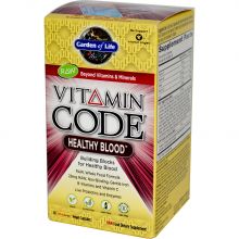 Garden of Life, Vitamin Code, Healthy Blood, 60 Vegan Caps